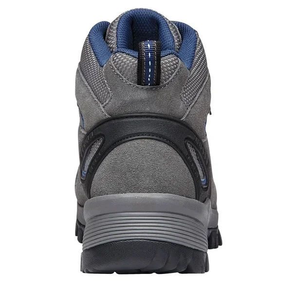 Propet Men's Ridge Walker Hiking Boot, Grey/Blue