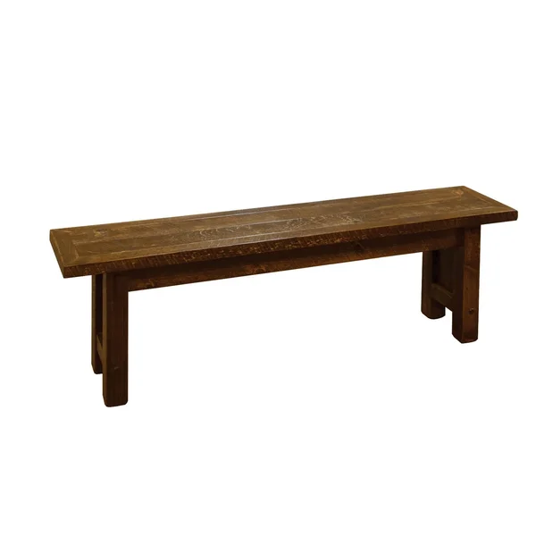 Kunkle Holdings Barn Wood Style Timber Peg Dining/Hall Bench - Amish Made -Multiple Sizes (3 Foot) - Brown