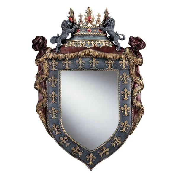 Design Toscano Chateau St. Roche Sculptural Wall Mirror