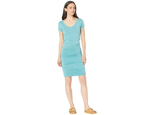 Prana - Women's Foundation Dress, Azurite Heather, Small