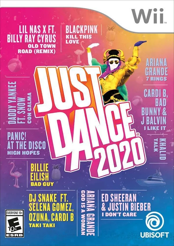 Nintendo Wii Just Dance 2020
