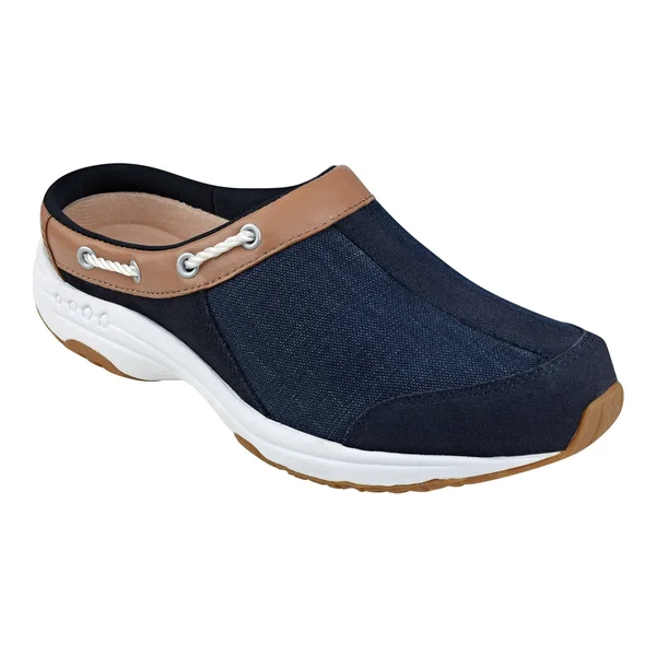 Women's Easy Spirit Travelport Clog - Size 10 WW - Blue