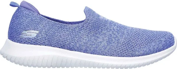 Women's Skechers Ultra Flex Harmonious Slip-On Sneaker - Purple - Size 8.5