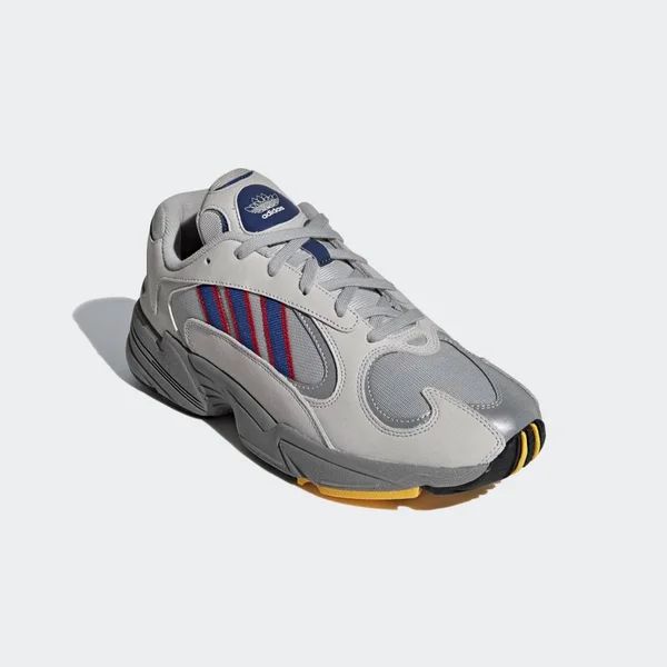Adidas Yung-1 Shoes Grey Two 9 - Mens Originals Shoes