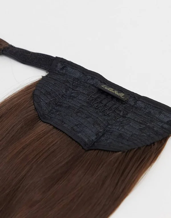 Lullabellz 26 inch Straight Wraparound Ponytail extension-Gold