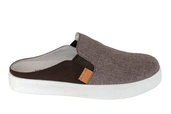 Revitalign Esplanade Cotton Canvas Slip-On Mule - Gray/Grey