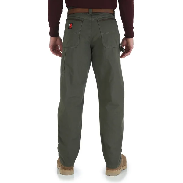 Wrangler Men's Riggs Workwear Carpenter Jean (46x32 Loden)