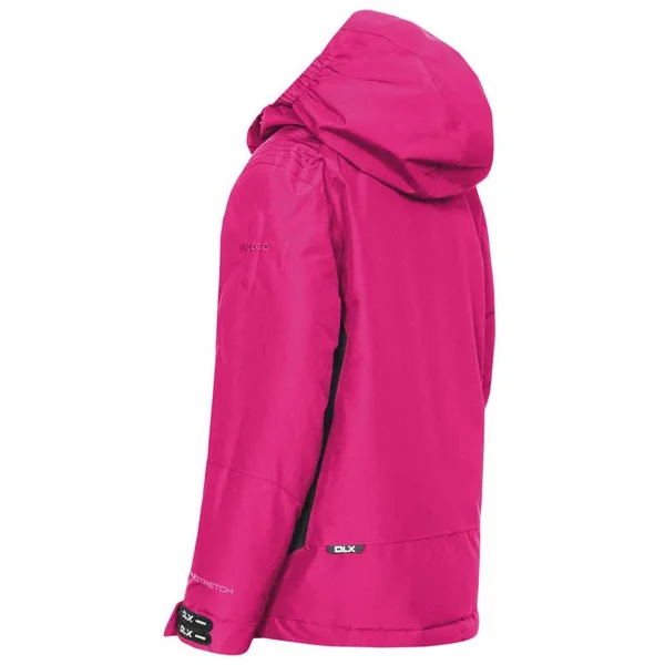 Trespass Girls Priorwood Padded Waterproof Breathable Shell Ski Jacket 5-6 Years - Height 45& Chest 24& (61cm)