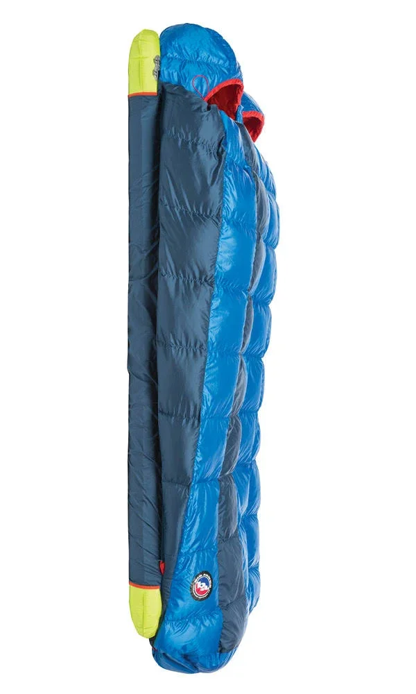 Big Agnes Sentinel 30 Double Sleeping Bag Blue/Red Double