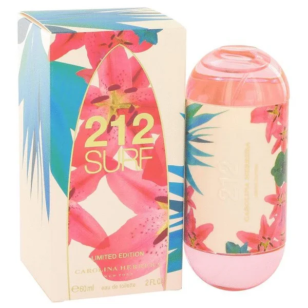 Carolina Herrera 212 Surf Eau De Toilette Spray (Limited Edition) 2oz