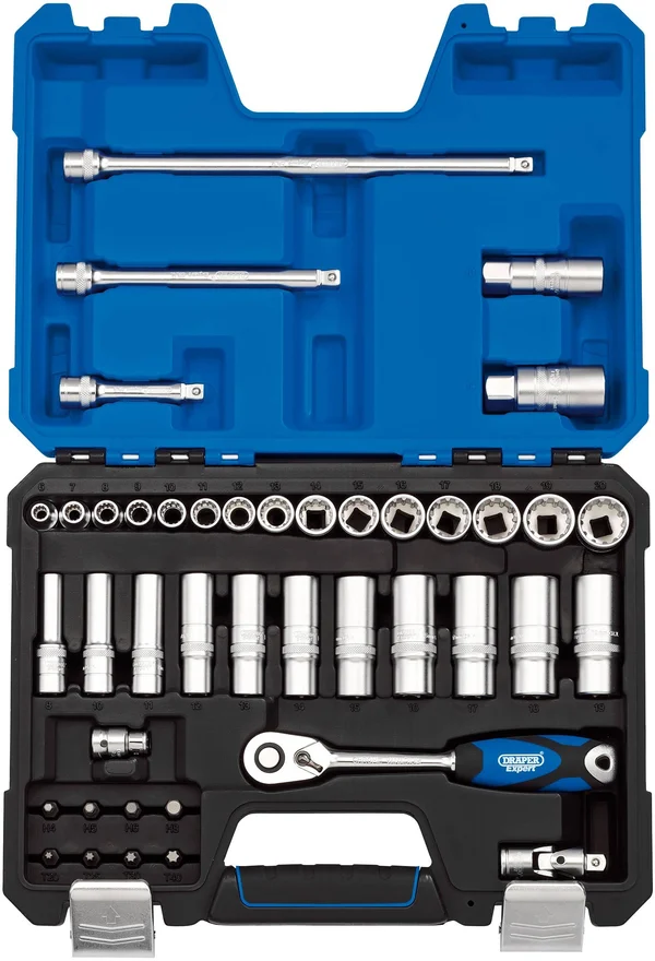 Draper 3/8 Sq. Dr. Metric Socket Set (42 Piece) 16480