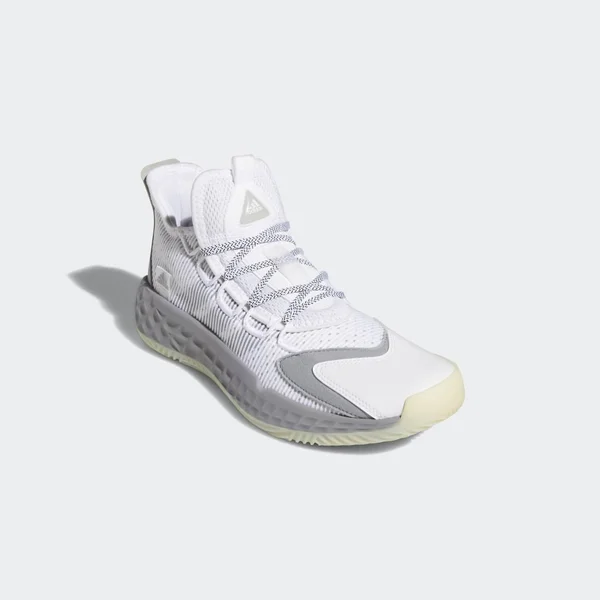 Adidas Pro Boost Low Shoes - Unisex - Cloud White, Chalk White - M 20, W 21