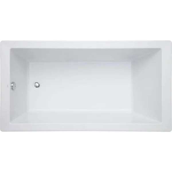 Mirabelle MIRSKS6032 Sitka 60x22 x 32x22 Acrylic Soaking Bathtub for Drop in or unde White