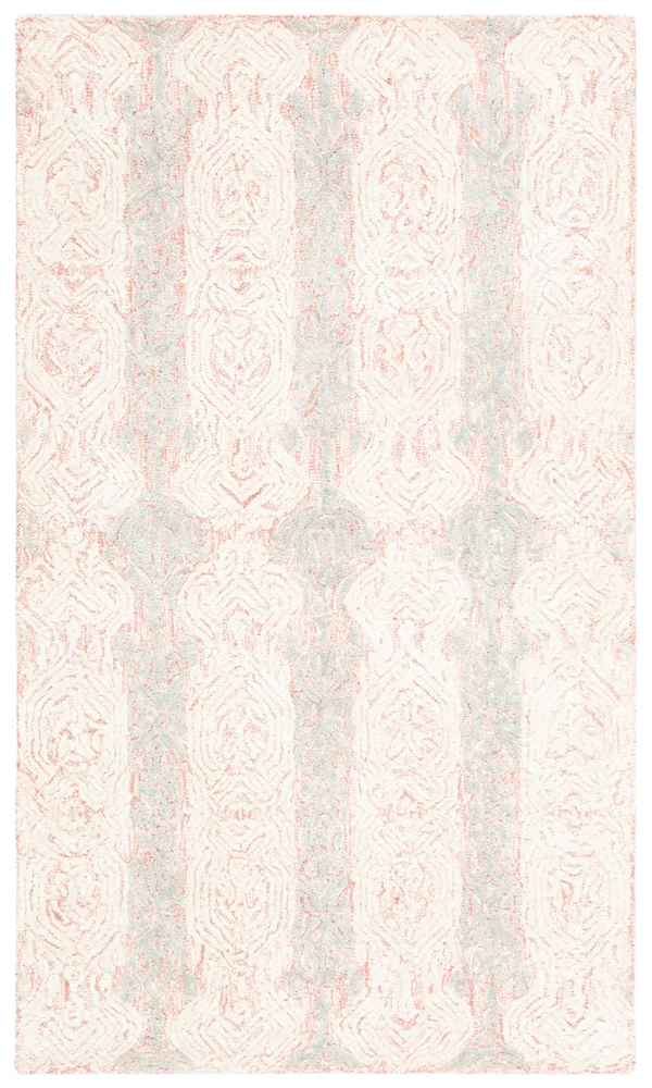 Safavieh Glamour Rug Collection GLM536U - Light Pink, Ivory - 3& x 5&