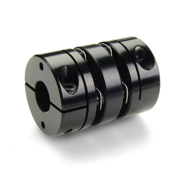 Ruland DCD36-1 1/8x22-24MM-A - 1 1/8x22 x 24mm Double Disc Coupling, Aluminum, Clamp Style, 2.250x22 (57.2mm) OD, 3.080x22 (78.2m