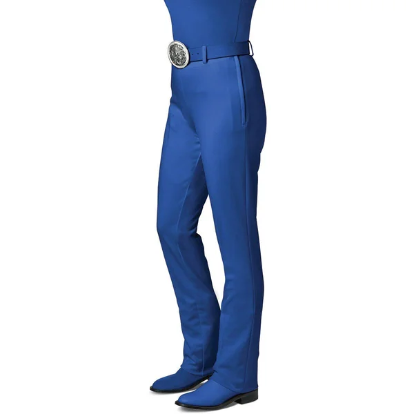 Hobby Horse Inc Women's Ezee Rider Stretch Show Pants in Royal Blue Size 26