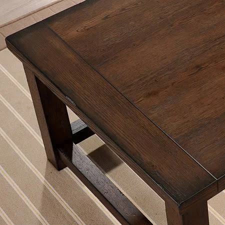 Lane Furniture End Table, Brown