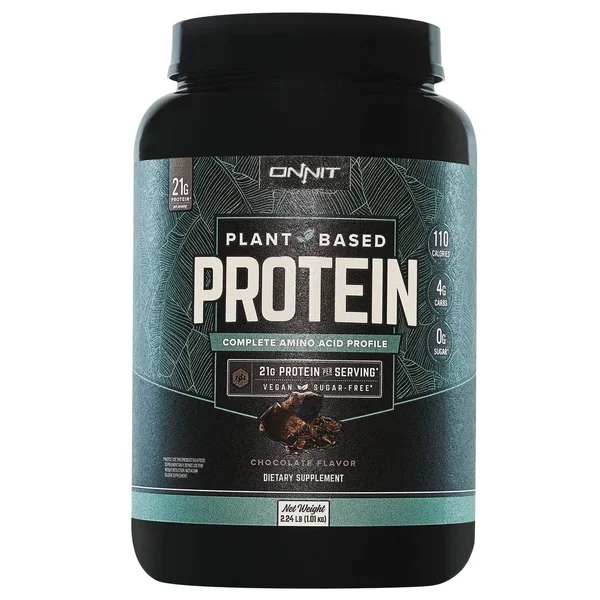 Onnit Plant-Based Protein - Chocolate (30 Servings) - Onnit Foods