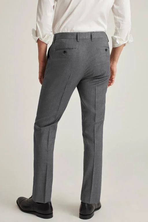 Bonobos Jetsetter Stretch Wool Suit Pant - Gray - Formal Pants