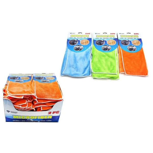 2pc Microfiber Towel Set - Case of 48