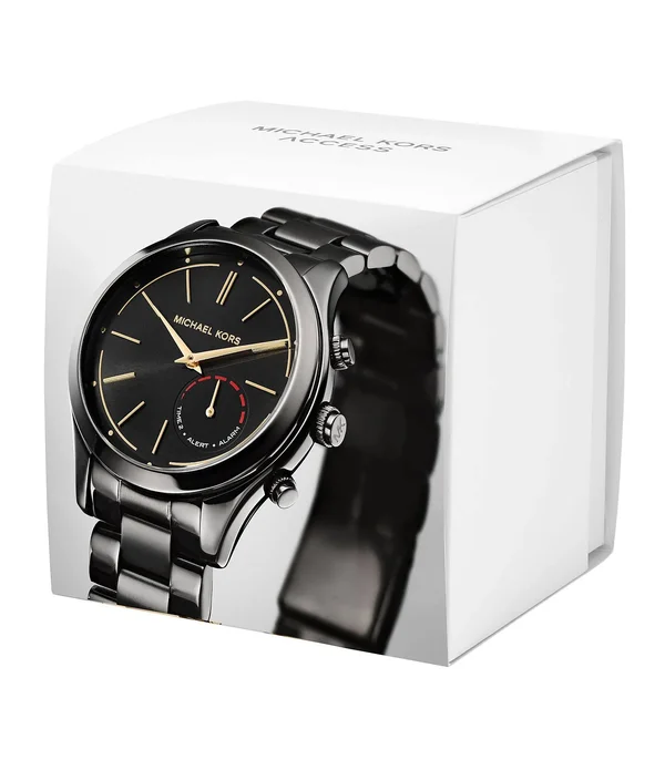 Michael Kors Access Hybrid Black Slim Runway Smartwatch MKT4003