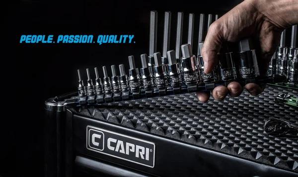 Capri Tools Hex Bit Socket Set, SAE, 13-Piece