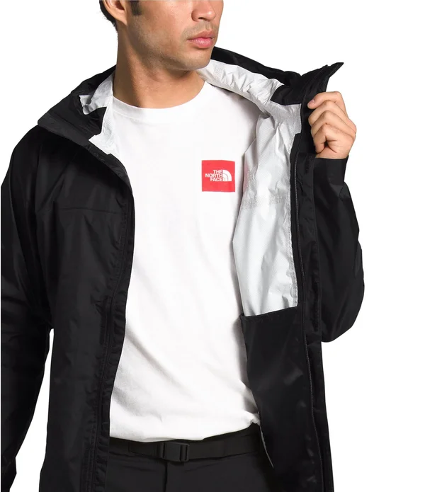 The North Face Men's Venture 2 Jacket Clear Lake Blue/Black - M