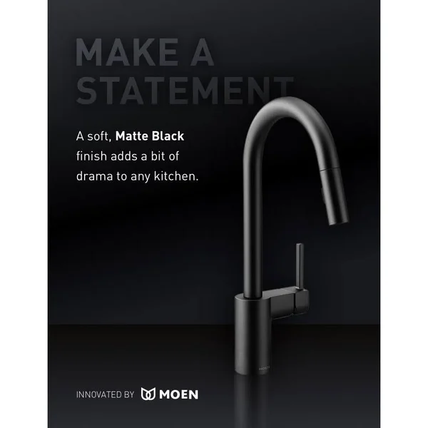 Moen 7294 Arbor Single Handle Pullout Spray Kitchen Faucet Chrome