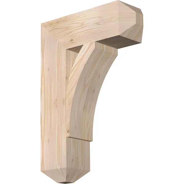 5 1/2x22W x 18x22D x 26x22H Thorton Craftsman Smooth BRACKET, Douglas Fir