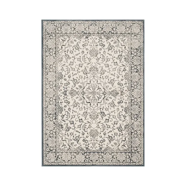 Safavieh Noble 2&7x22 x 4& Rug in Dark Blue and Ivory