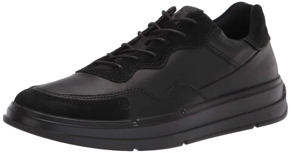 Men's Ecco Soft x Sneaker - Size 10-10.5Us - Black
