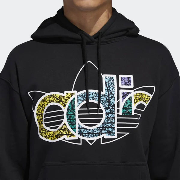 Adidas Originals Adi Trefoil Hoodie (Black) Men's Clothing