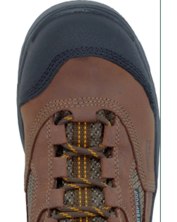 Men's Carolina Ca4552 Waterproof Composite Toe Hiker, Size: 9, Brown
