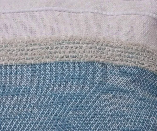 Chicos Home Throw Pillow Cover Blue & White Stripes