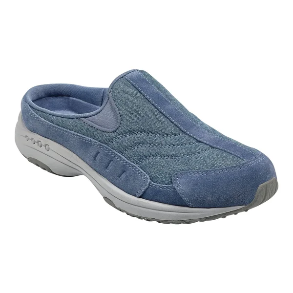Easy Spirit Light Blue Traveltime 303 Mules
