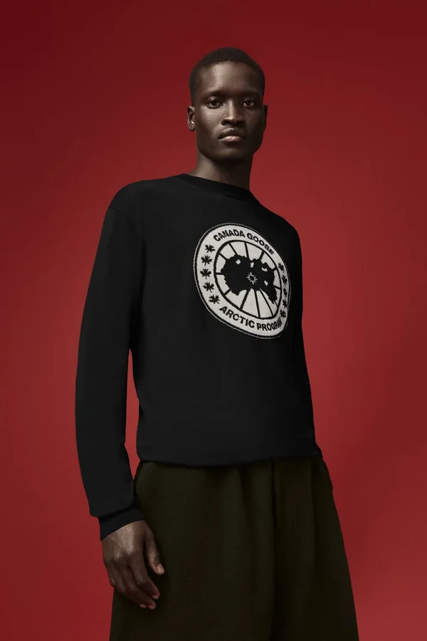Canada Goose x Angel Chen Logo Sweater, Black, L, The Webster