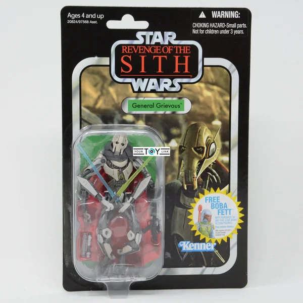 Star Wars Vintage General Grievous Action Figure
