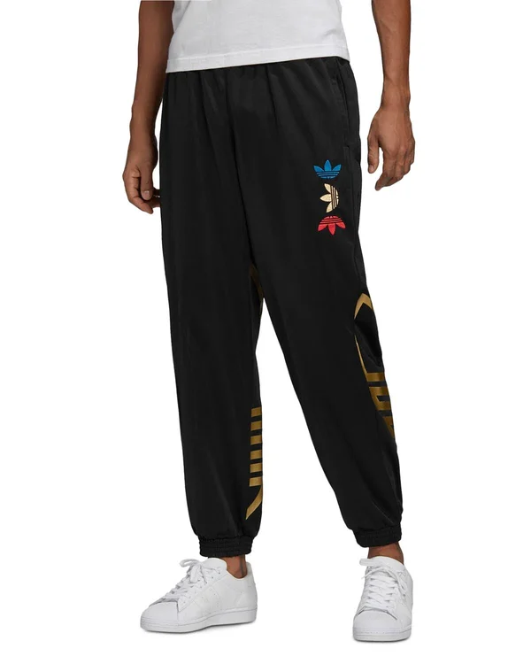Adidas Metallic Track Pants Black S - Mens Originals Pants