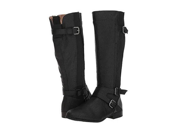 Women's LifeStride Fallon Riding Boot - Black - Size 6