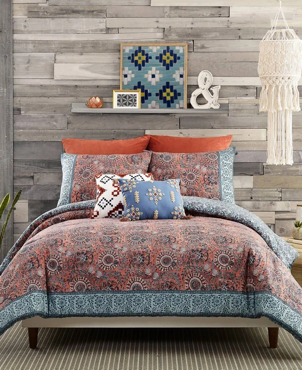 Jessica Simpson Antara Comforter Set - Clay - Twin - 68" x 96"