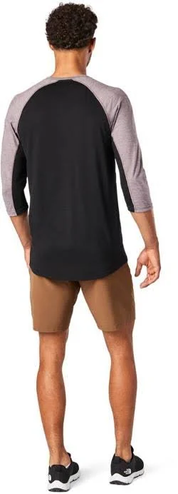 Smartwool Merino Sport 150 3/4-Sleeve Jersey - Men's Black, S