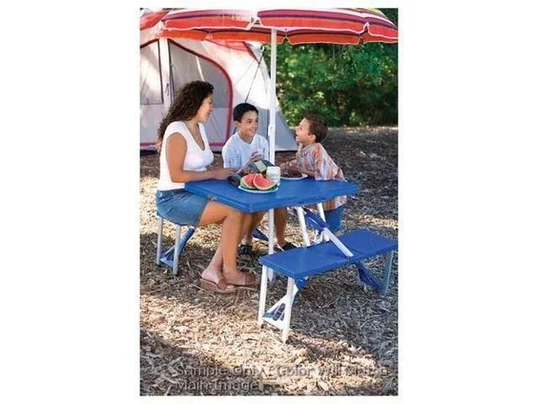 Picnic Time Picnic Table Blue UCLA Bruins