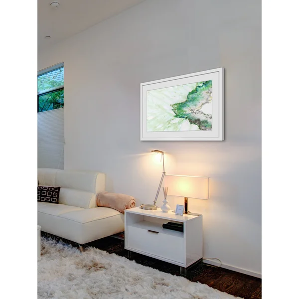 Marmont Hill - Green Outline Framed Painting Print - Green