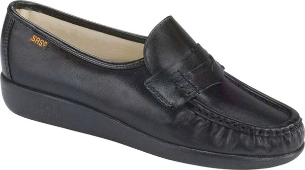 SAS Women's Classic Black 5 Wide