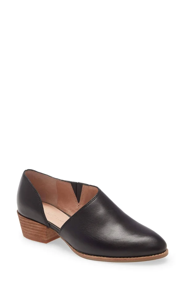 Women's Madewell The Lucie Bootie 5595962 - 9.5 M, True Black Leather