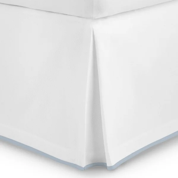 Peacock Alley Sky Pique II Bed Skirt -California King