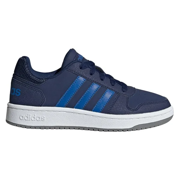 Adidas Hoops 2.0 K Shoes - Navy/Blue/Grey