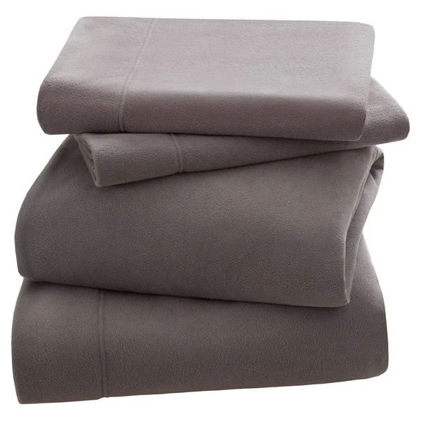 JLA Home 3M Peak Performance Fleece Sheet Set - Gray, Queen