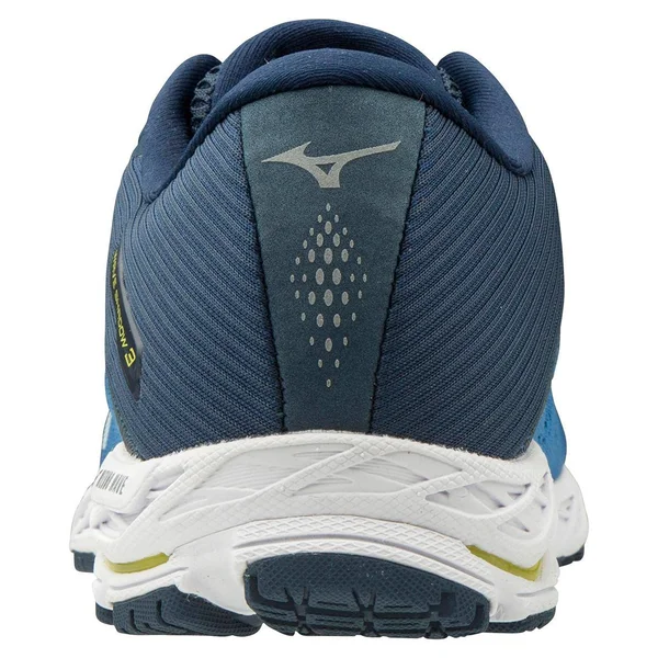 Mizuno - Men's Wave Shadow 3 Running Shoe, Campanula-White, Size 9