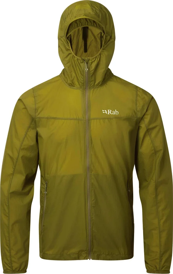 RAB Men's Vital Windshell Hoody - Cactus - S